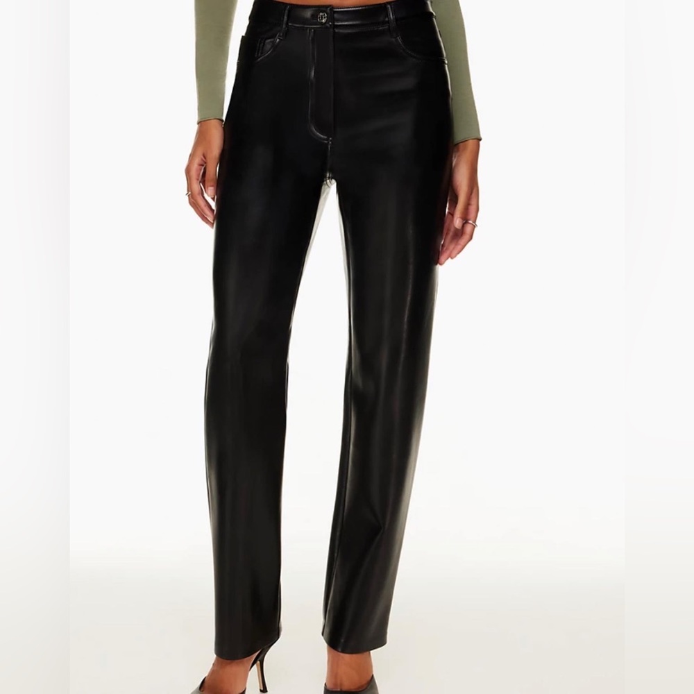 Aritzia Melina Leather Pants